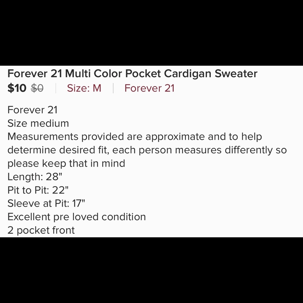 Aztec multi colored Cardigan. 🖤 - Picture 5 of 6